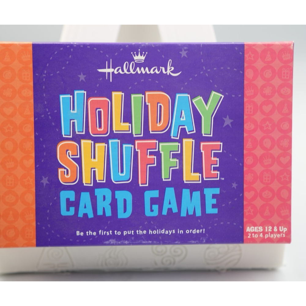 2004 Hasbro Parker Brothers Hallmark‎ Holiday Shuffle Card Game (NEW)